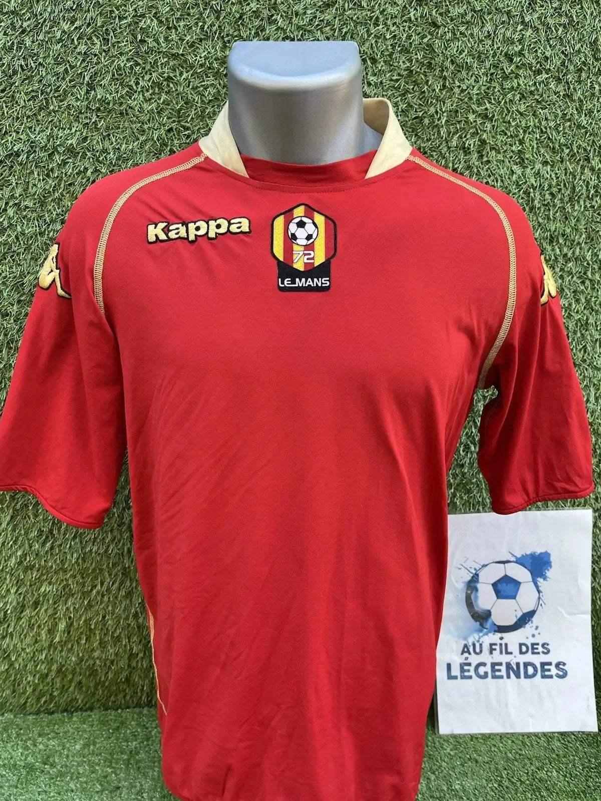 Maillot Le Mans fc Vintage - Au Fil Des Légendes kappa football shirt