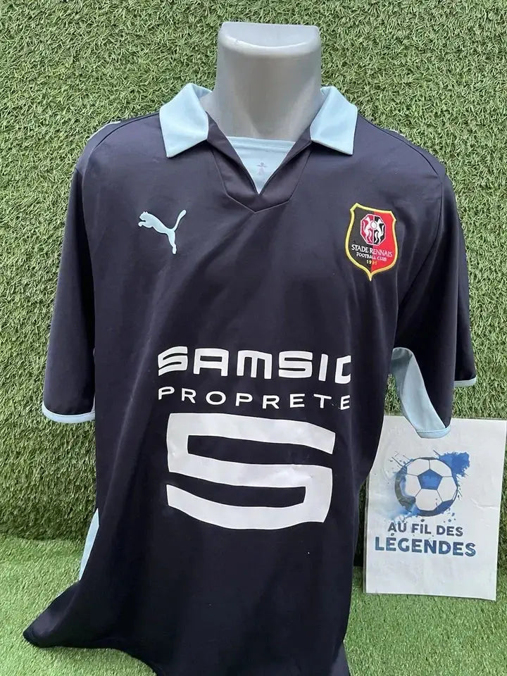 Maillot Leroy Stade Rennais - Au Fil Des Légendes srfc puma football shirt