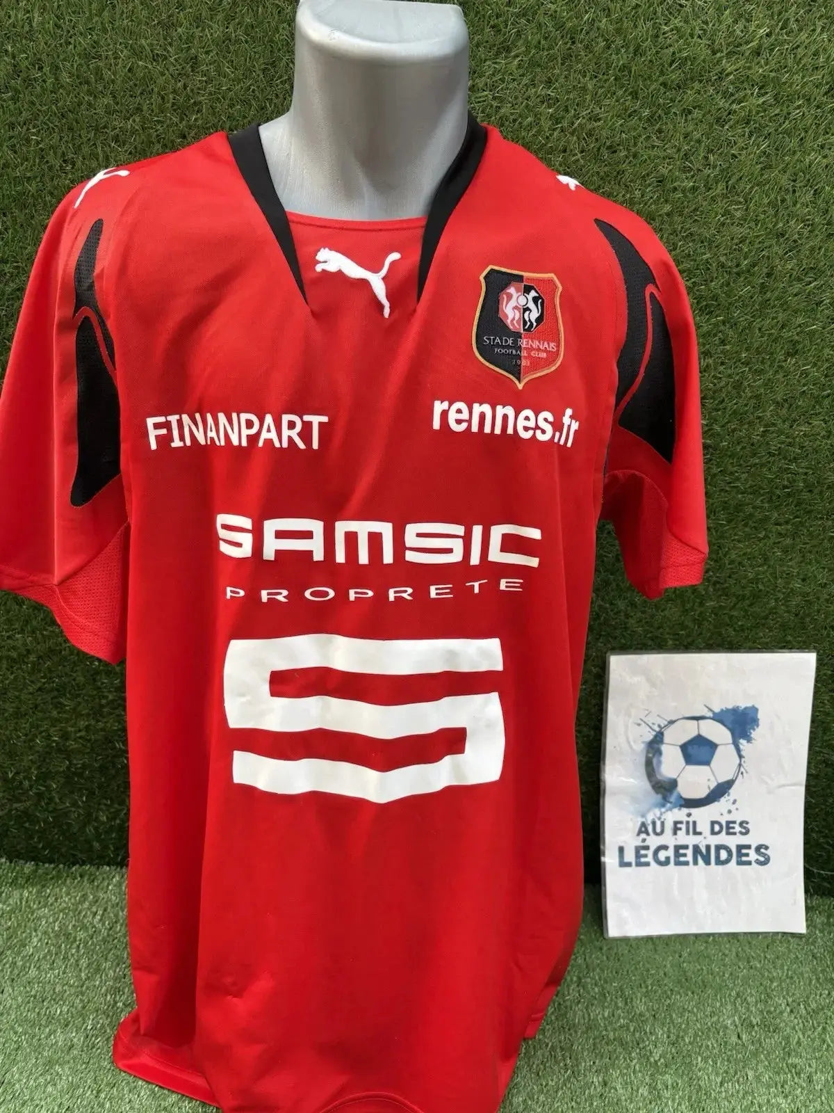 Maillot Leroy Stade Rennais Au Fil Des Légendes puma football shirt