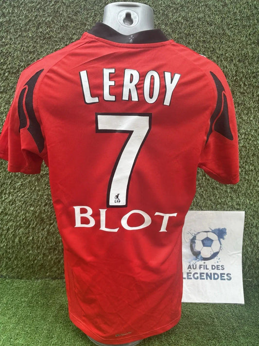 Maillot Leroy Stade Rennais - home 2007/08 - Taille XL Au Fil Des Légendes