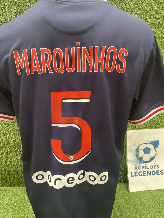Maillot Marquinhos PSG - Au Fil Des Légendes nike football shirt paris jersey