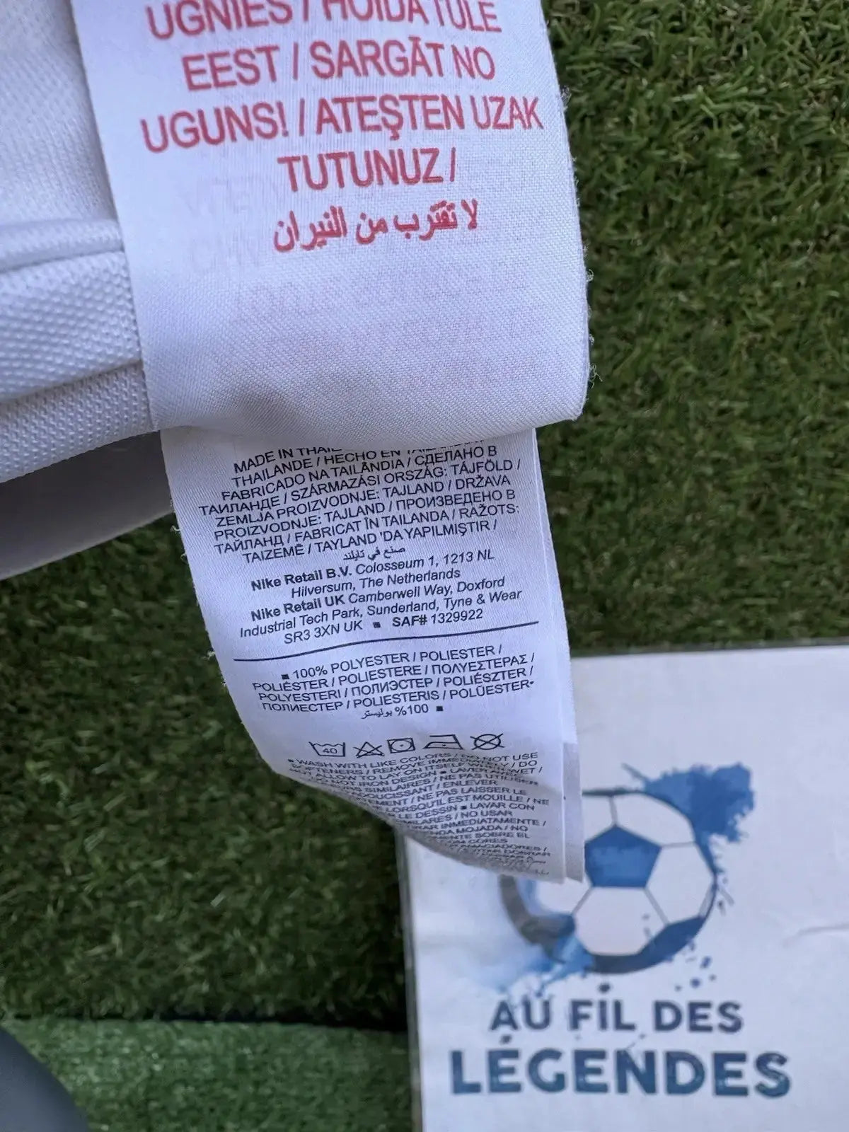 Maillot Mbappe PSG Au Fil Des Légendes nike football shirt