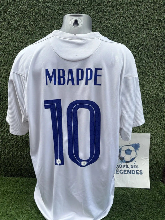 Maillot Mbappe away 2020 equiped de France - Taille XL Au Fil Des Légendes