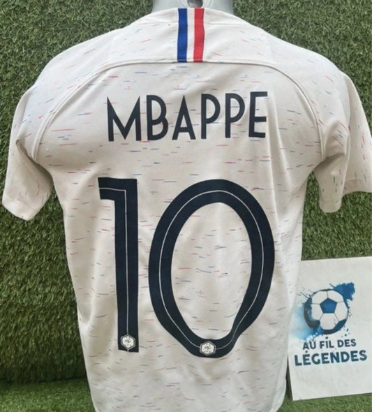 Maillot Mbappe équipe de France - away 2018 - Taille XS Au Fil Des Légendes