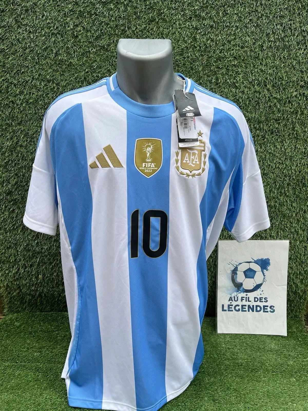 Maillot Messi Argentine - Au Fil Des Légendes adidas football shirt