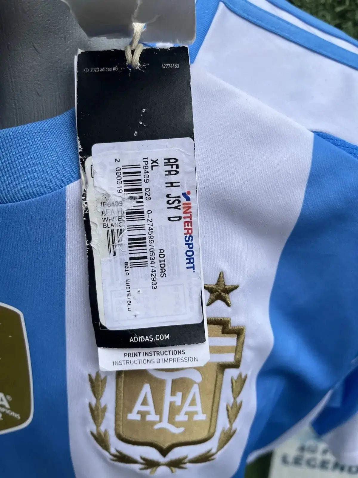 Maillot Messi Argentine - Au Fil Des Légendes adidas football shirt