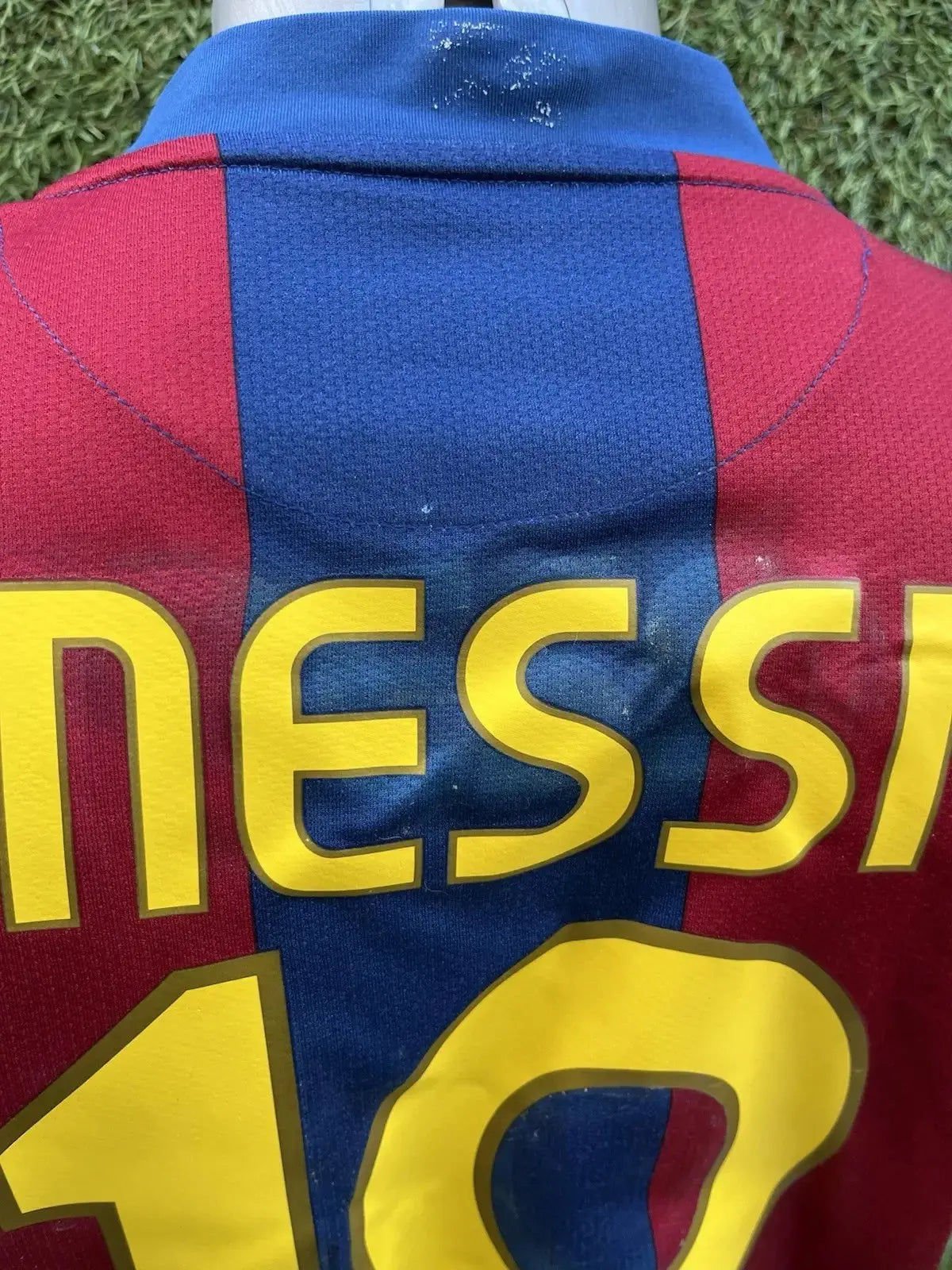 Maillot Messi Barcelone - Au Fil Des Légendes nike football shirt vintage authentique