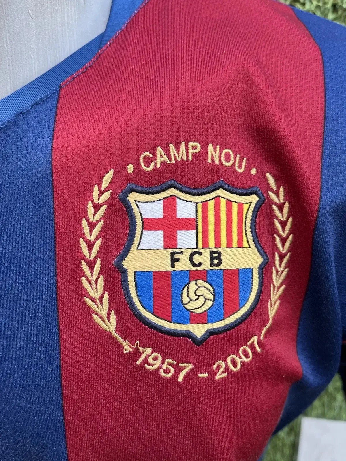 Maillot Messi Barcelone - Au Fil Des Légendes nike football shirt vintage authentique