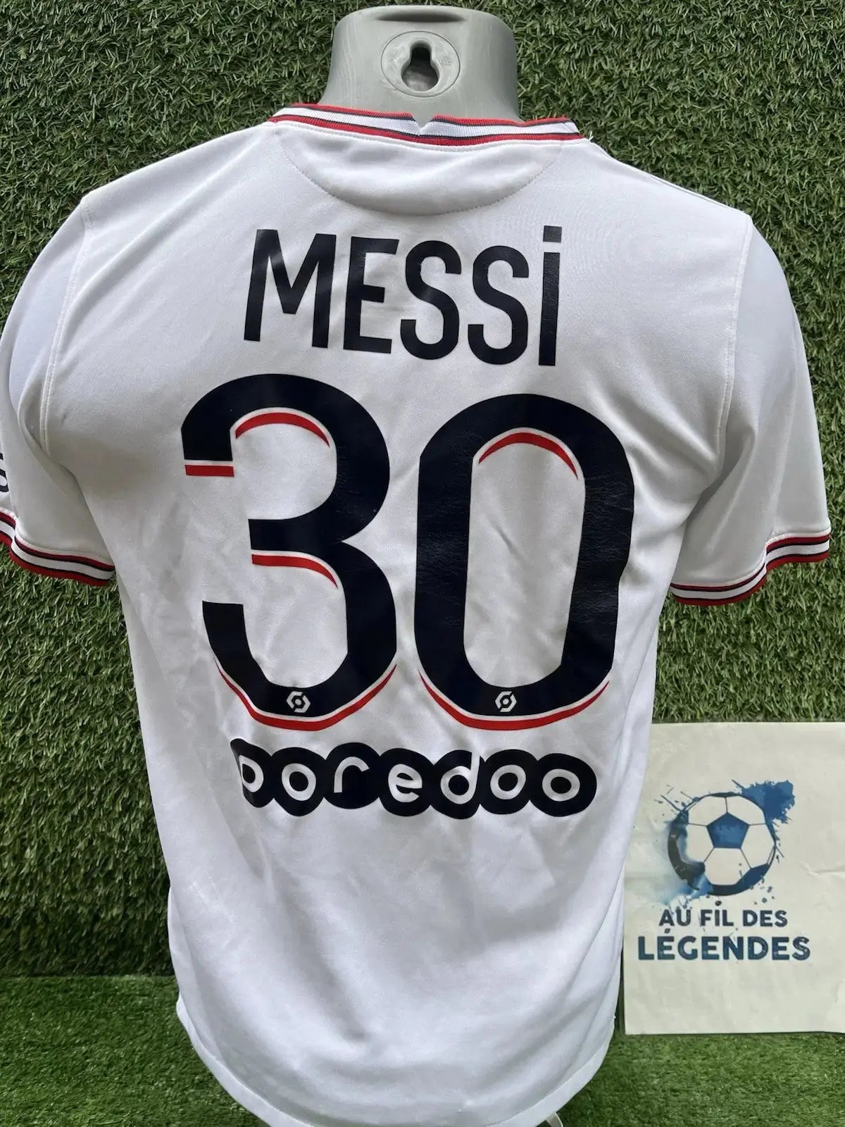Maillot Messi PSG - Au Fil Des Légendes jordan nike football shirt 