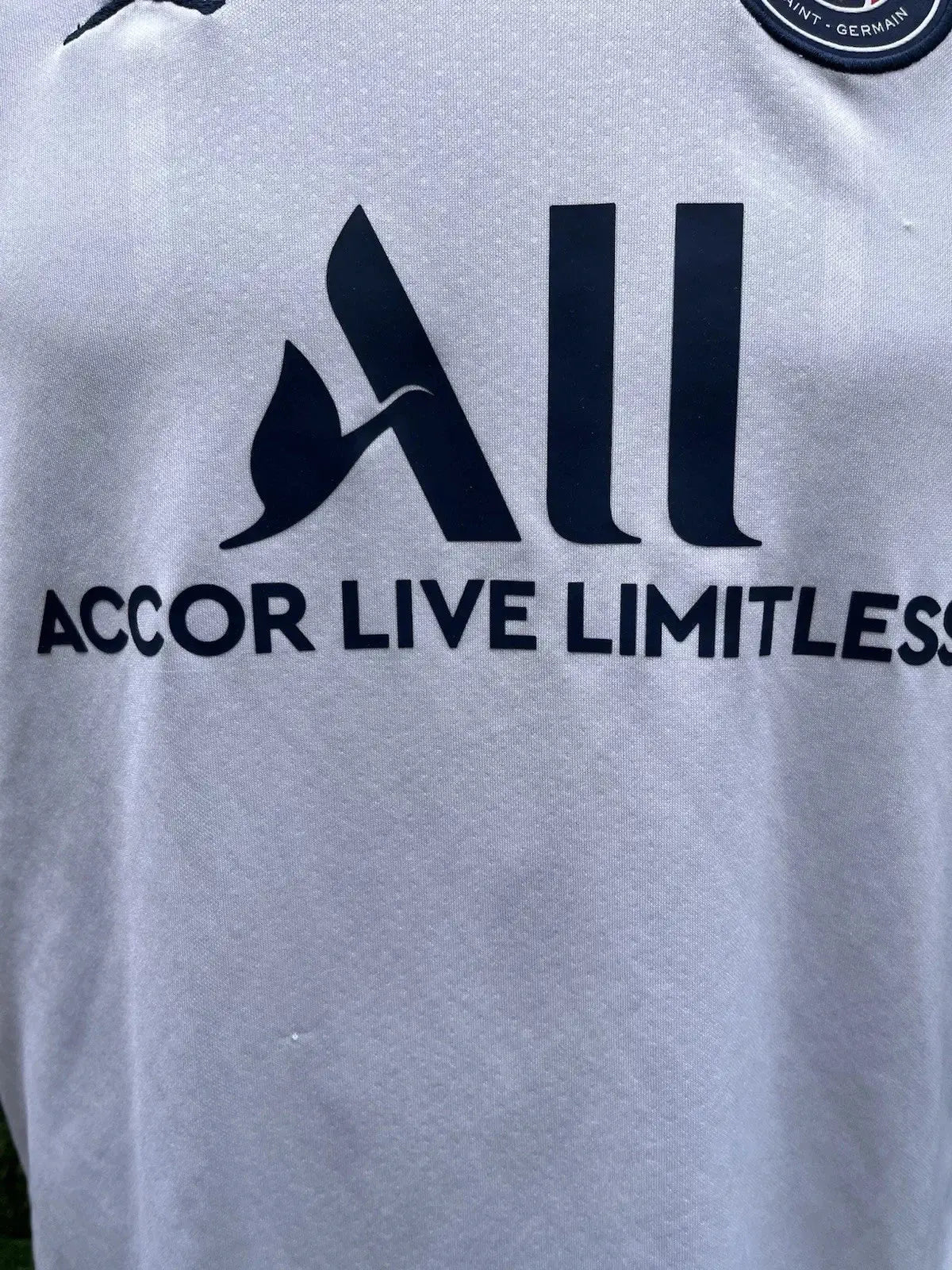 Maillot Messi PSG - Au Fil Des Légendes jordan nike football shirt 