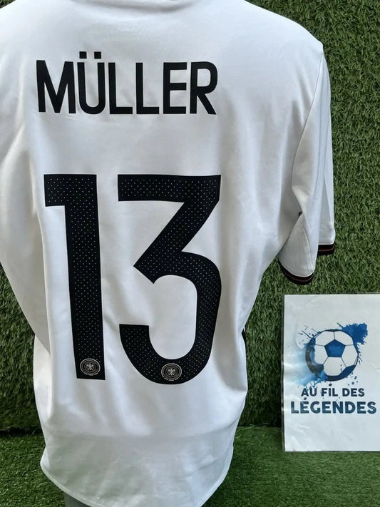 Maillot Muller Allemagne - Au Fil Des Légendes adidas football germany