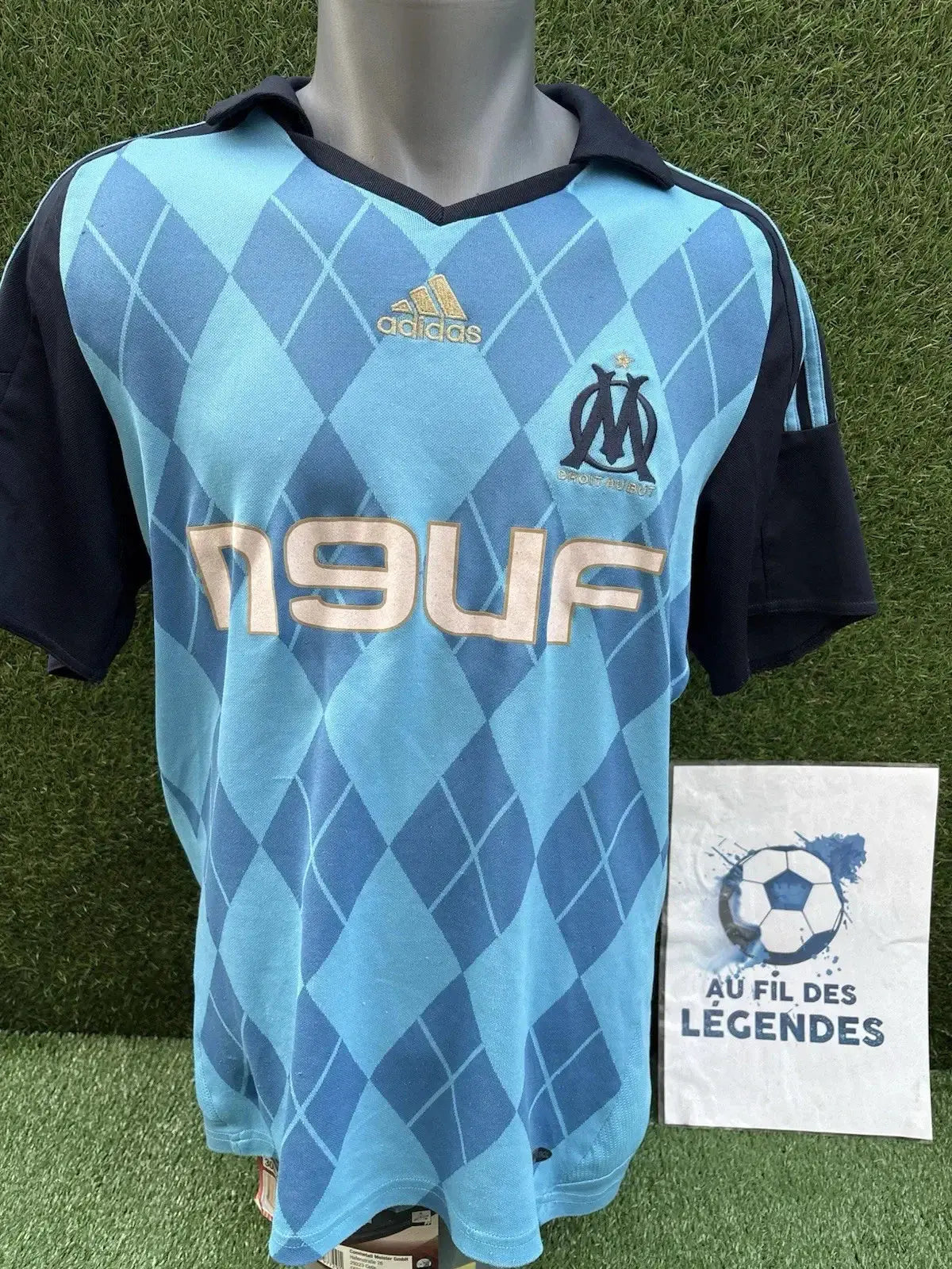 Maillot Niang Olympique de Marseille Au Fil Des Légendes adidas football shirt vintage