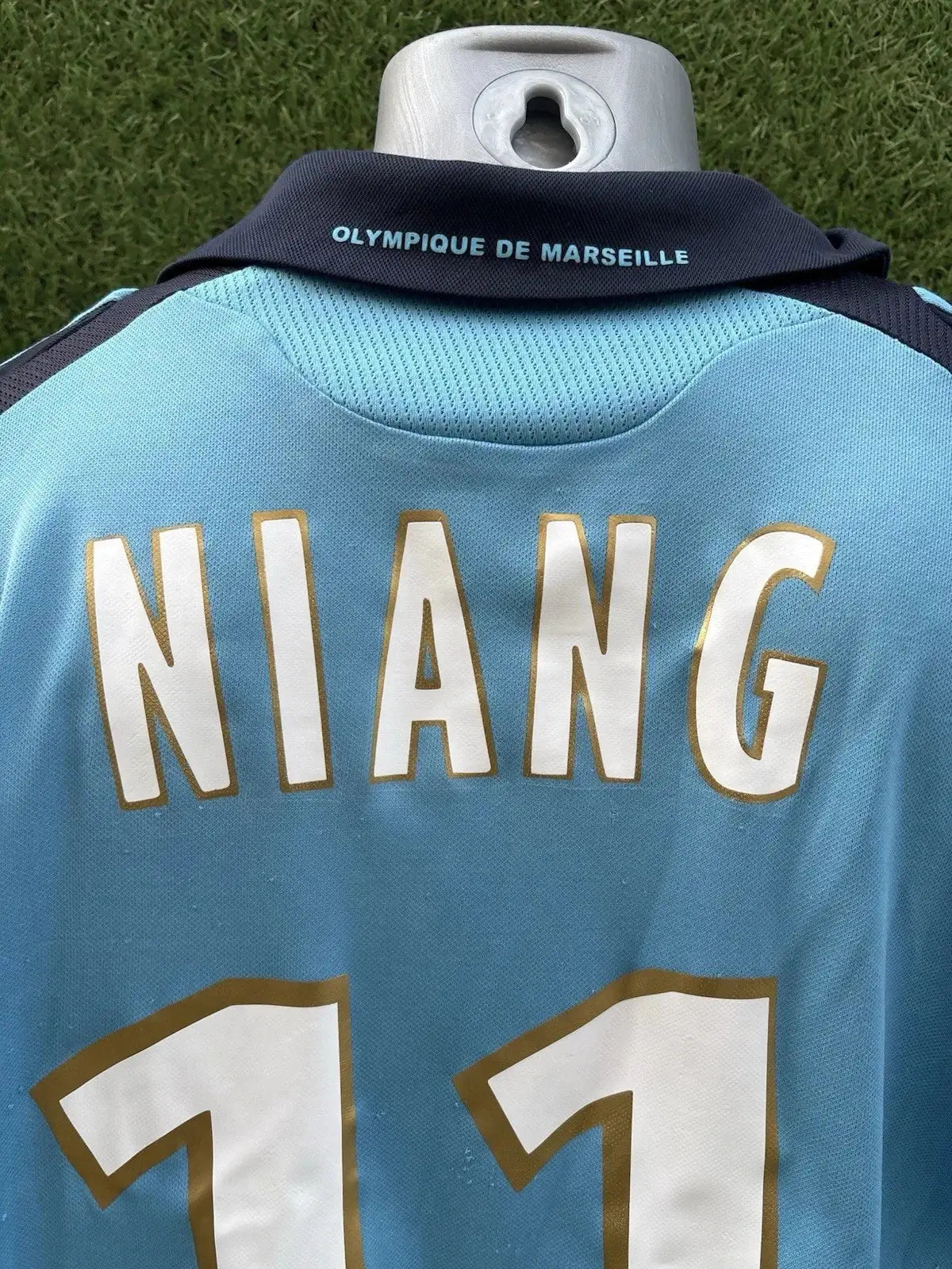 Maillot Niang Olympique de Marseille Au Fil Des Légendes adidas football shirt vintage