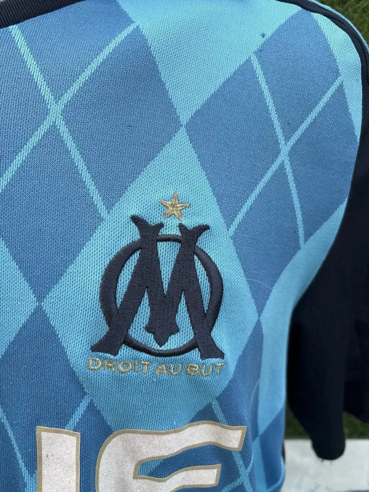 Maillot Niang Olympique de Marseille Au Fil Des Légendes adidas football shirt vintage