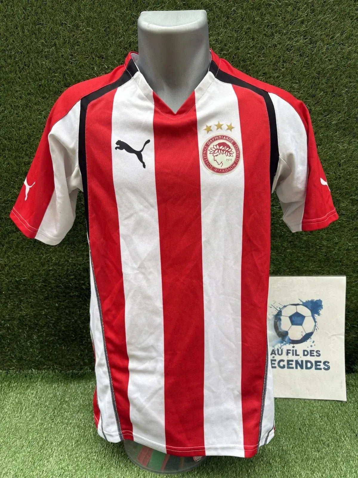 Maillot Olympiakos Vintage - Au Fil Des Légendes puma football shirt 