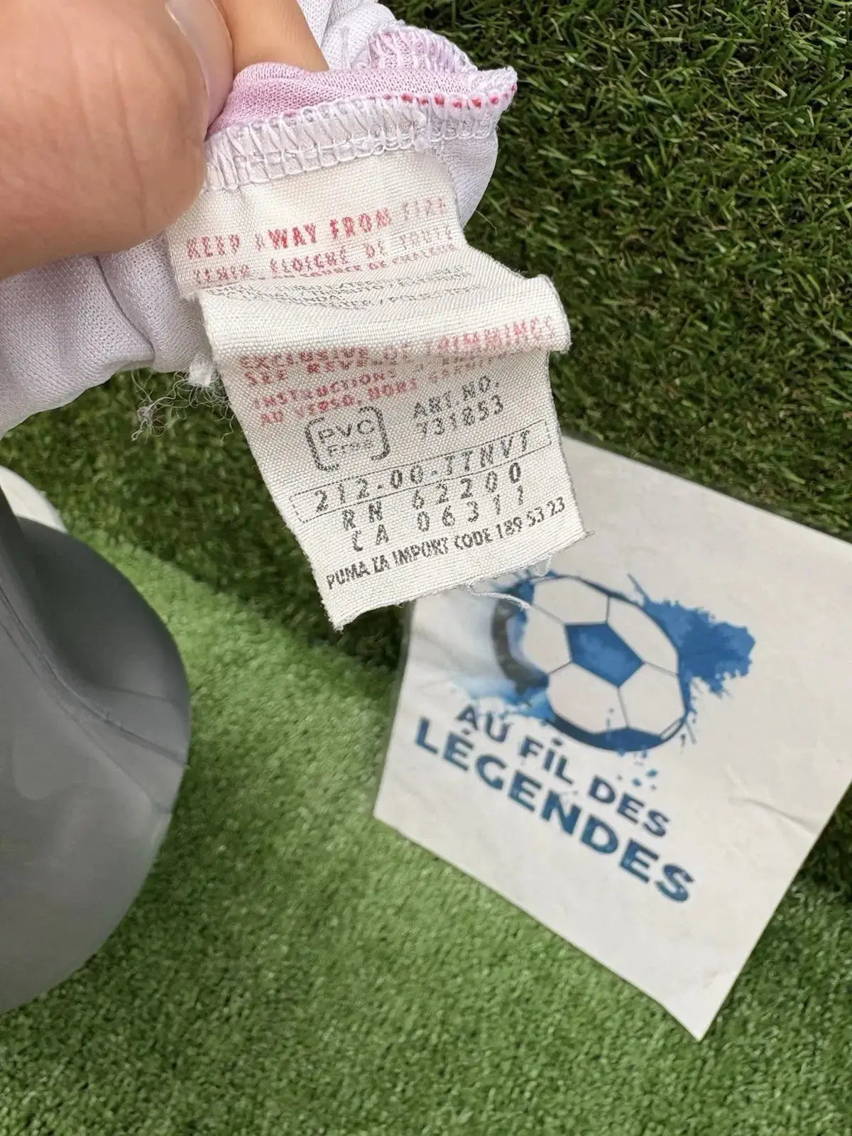 Maillot Olympiakos Vintage - Au Fil Des Légendes puma football shirt 