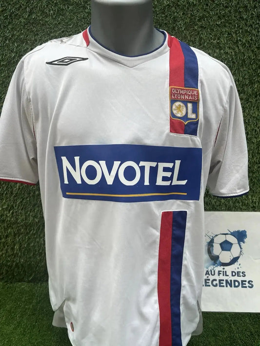 Maillot Olympique Lyonnais Vintage - Au Fil Des Légendes umbro football shirt rétro
