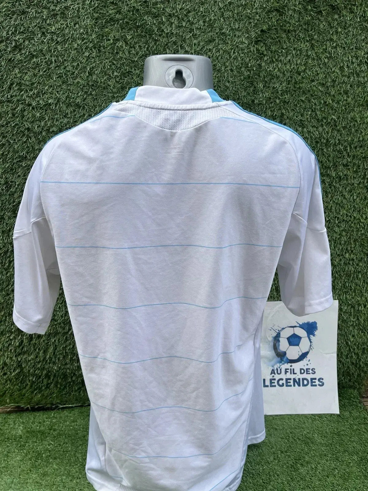 Maillot Olympique de Marseille Vintage - Au Fil Des Légendes adidas football
