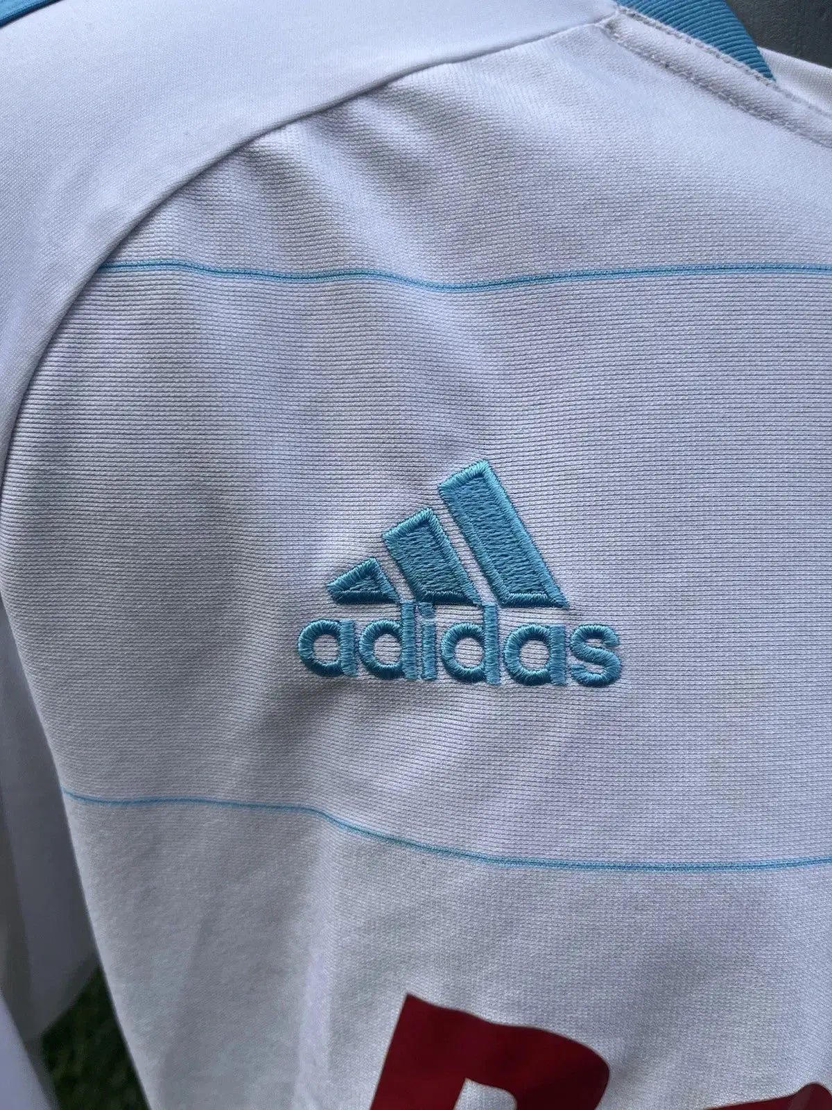 Maillot Olympique de Marseille Vintage - Au Fil Des Légendes adidas football