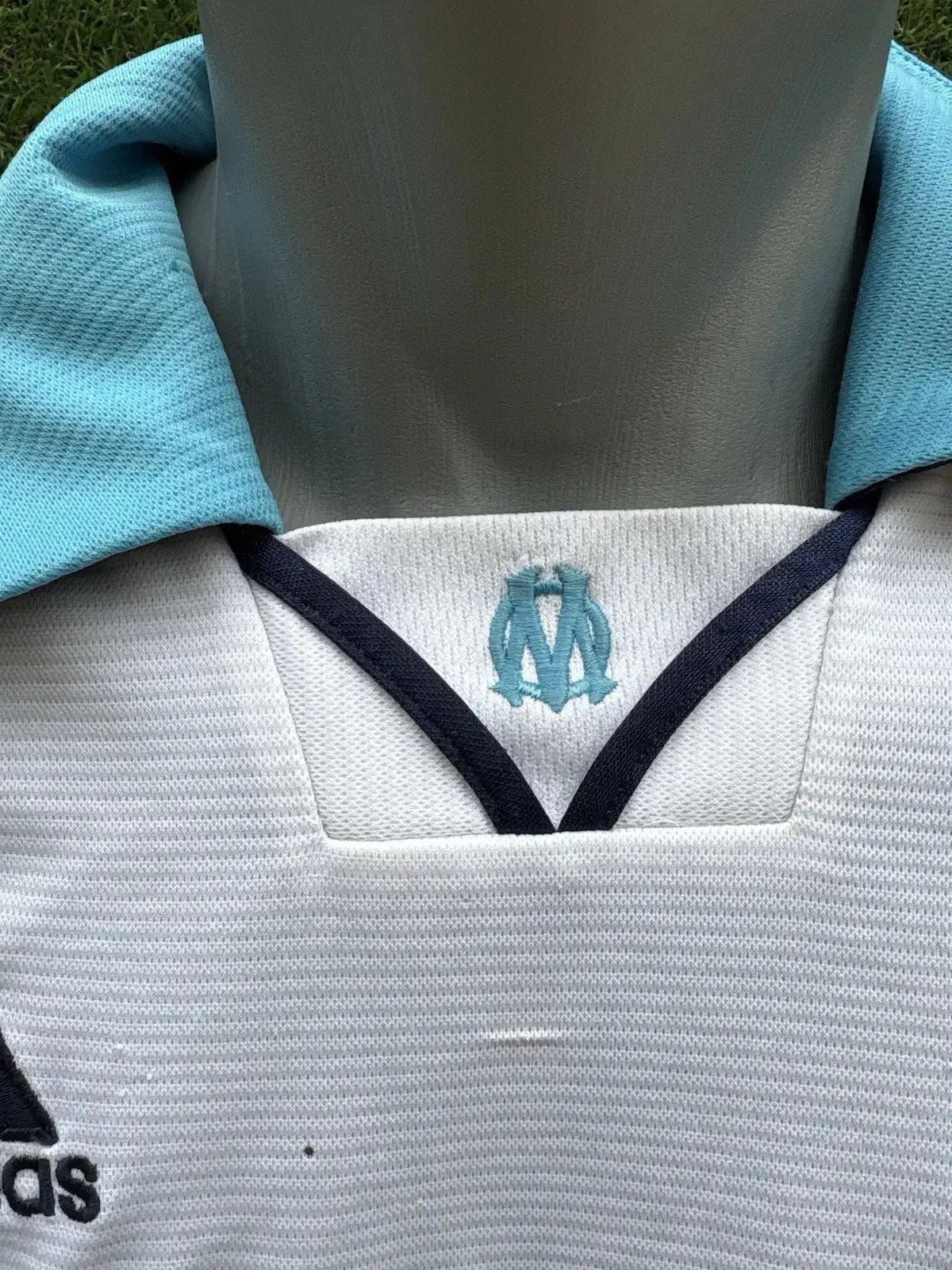 Maillot Olympique de Marseille Vintage - Au Fil Des Légendes adidas football shirt