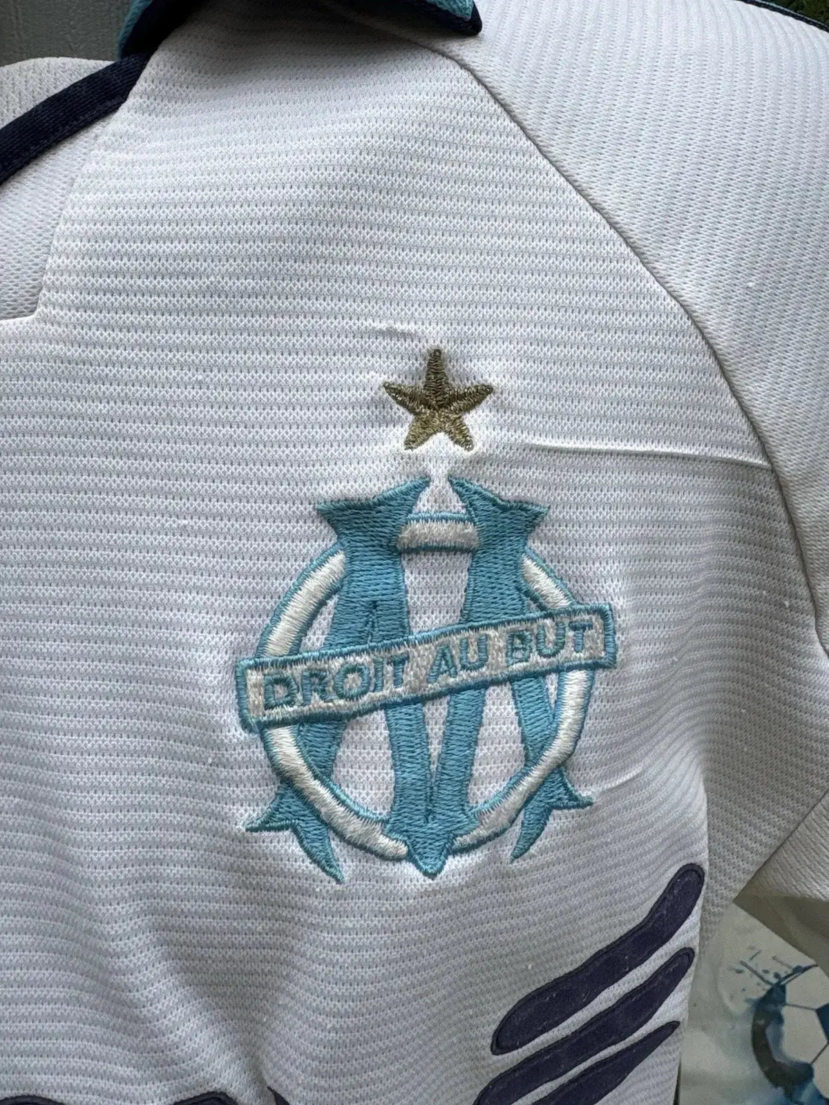 Maillot Olympique de Marseille Vintage - Au Fil Des Légendes adidas football shirt