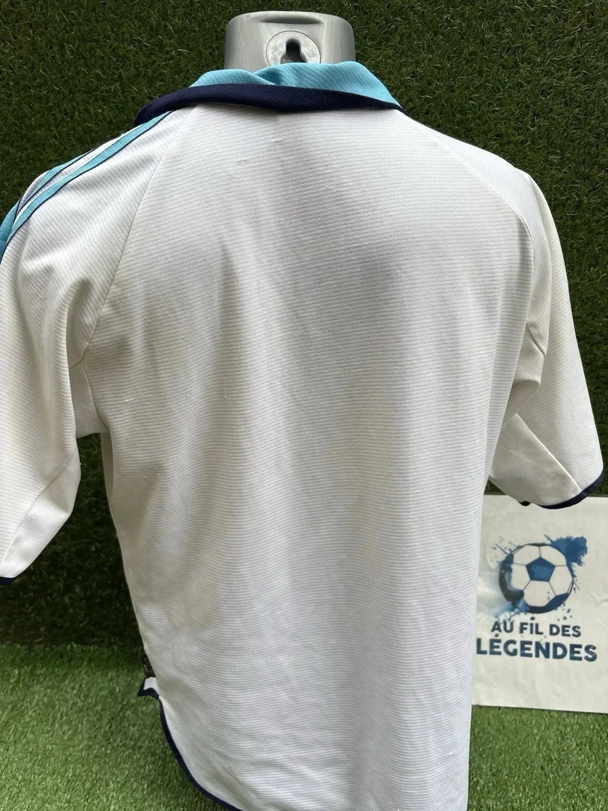 Maillot Olympique de Marseille Vintage - Au Fil Des Légendes adidas football shirt