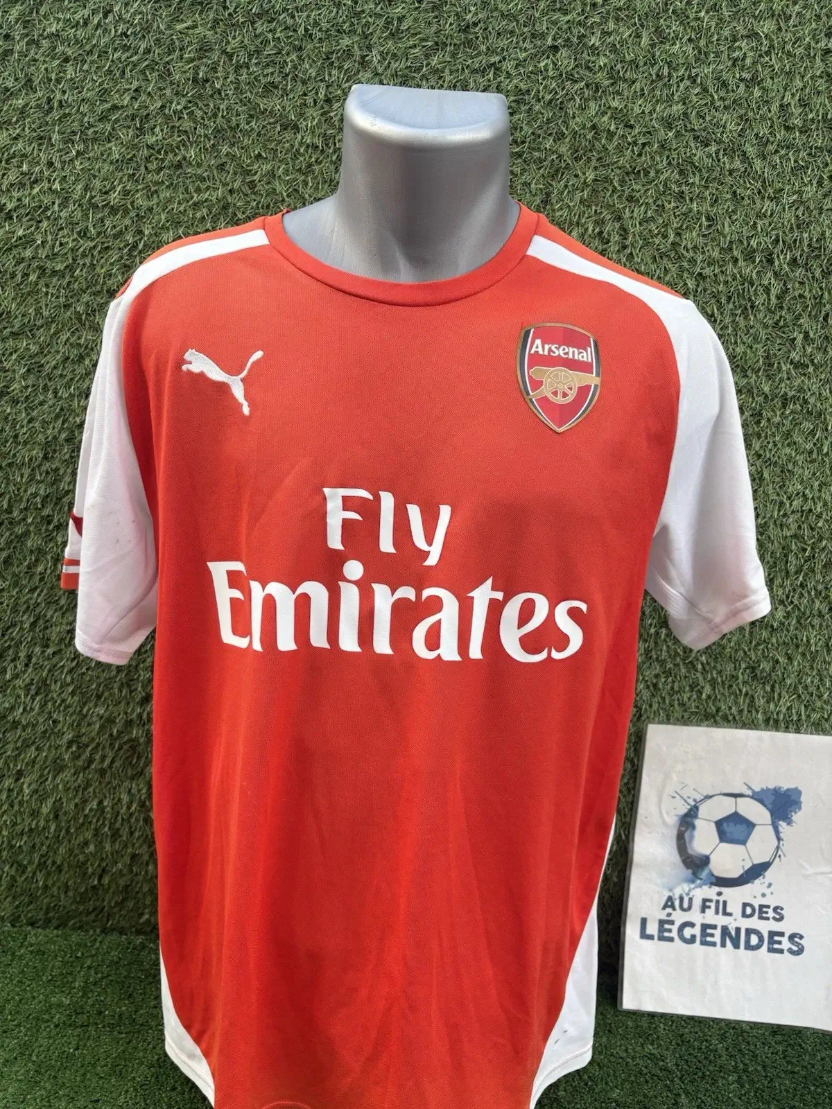 Maillot Ozil Arsenal - home 2016/17 - taille L Au Fil Des Légendes