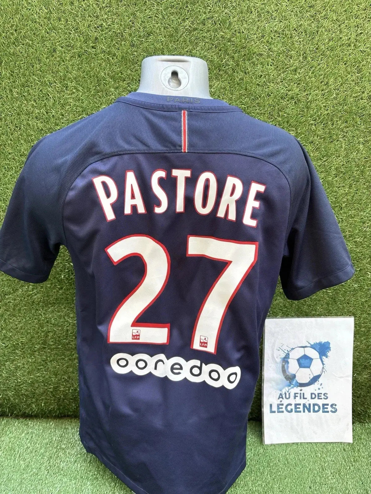 Maillot Pastore PSG - Au Fil Des Légendes nike football shirt vintage
