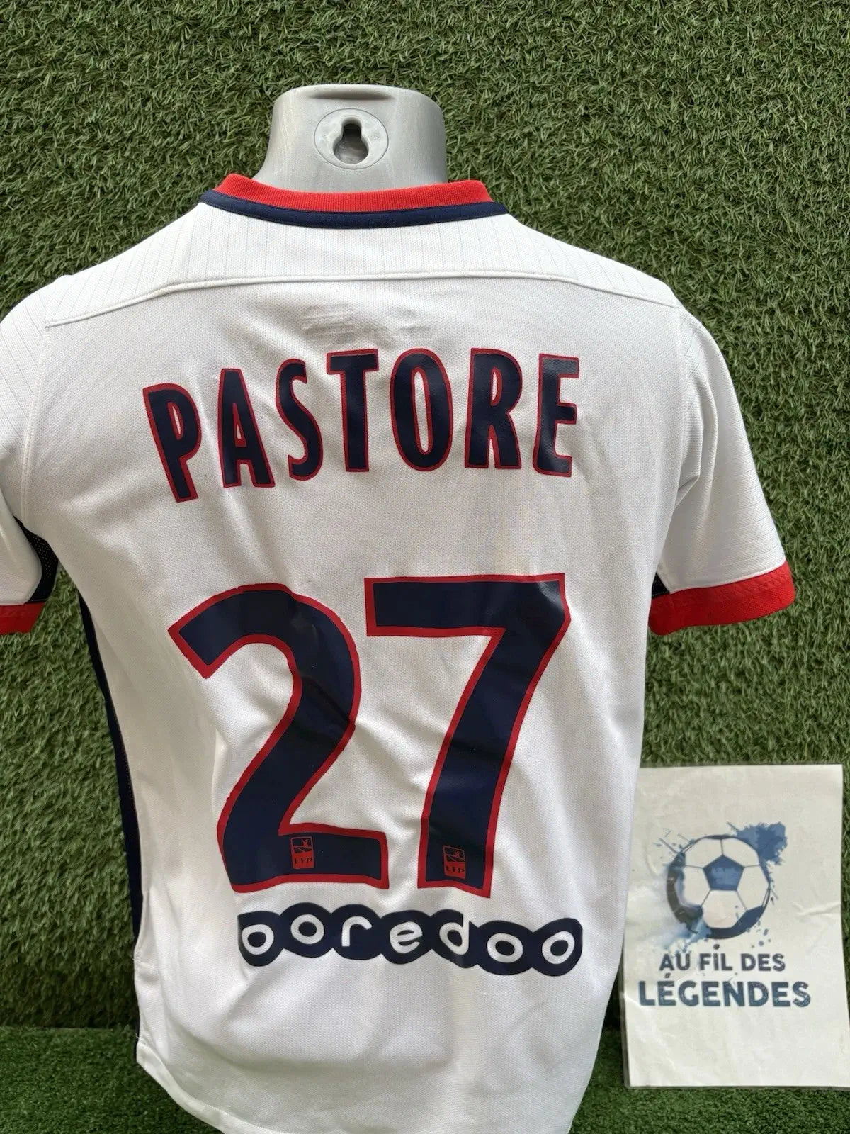 Maillot Pastore PSG - away 2015 - Taille XS Au Fil Des Légendes