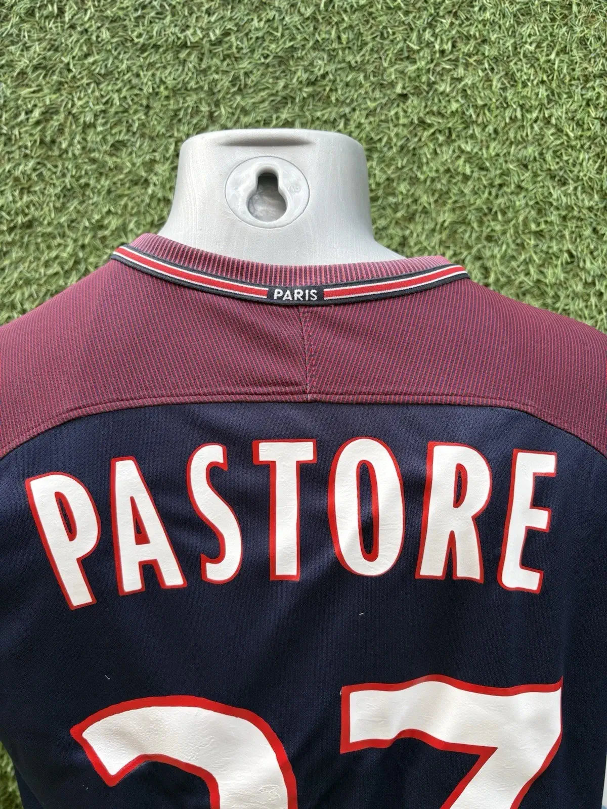 Maillot Pastore PSG - home 2017/18 - Taille XS Au Fil Des Légendes