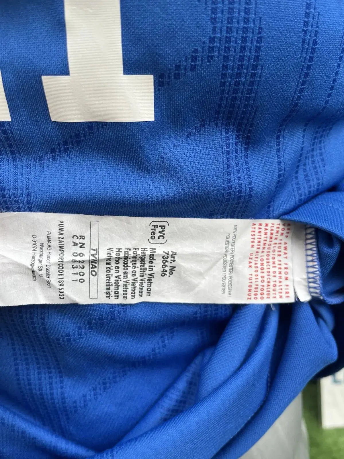 Maillot Pirlo Italie - Au Fil Des Légendes puma football shirt vintage