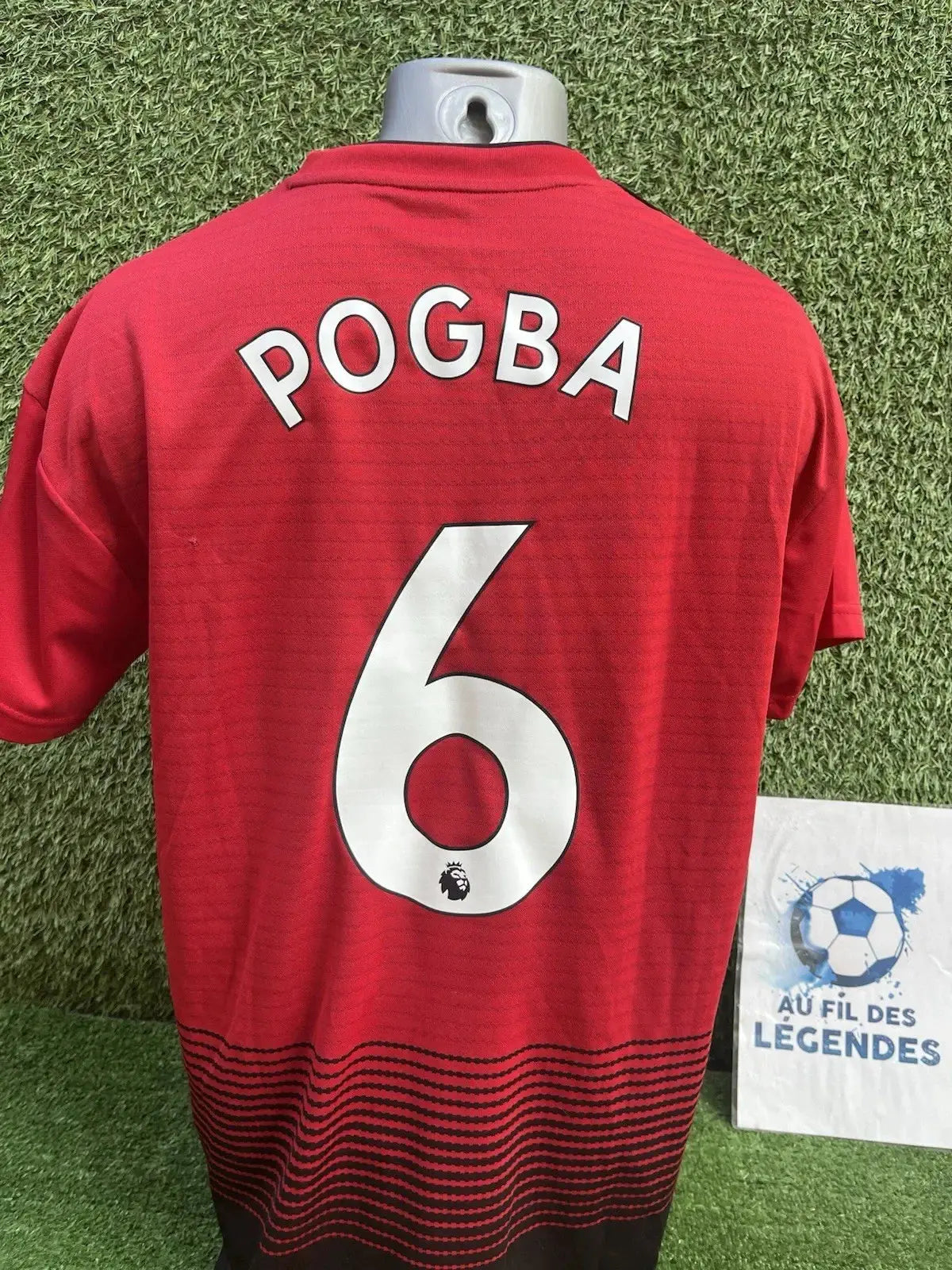 Maillot Pogba Manchester United - Au Fil Des Légendes adidas football shirt authentique