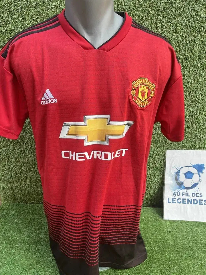 Maillot Pogba Manchester United - Au Fil Des Légendes adidas football shirt authentique