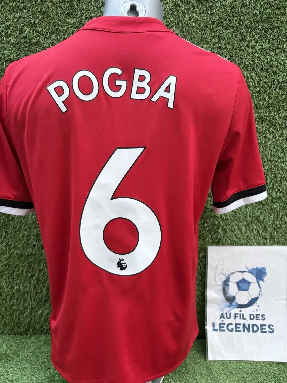 Maillot Pogba Manchester United- home 2017- Taille S Au Fil Des Légendes