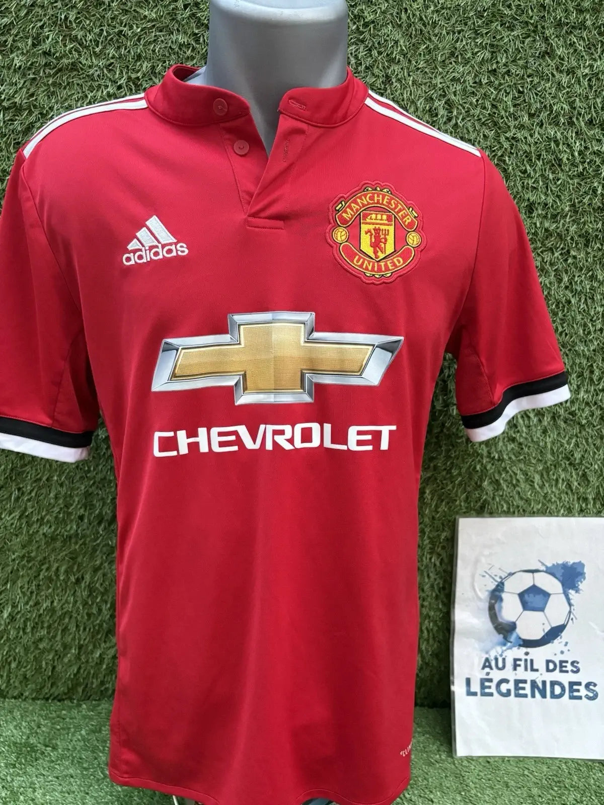 Maillot Pogba Manchester United- home 2017- Taille S Au Fil Des Légendes