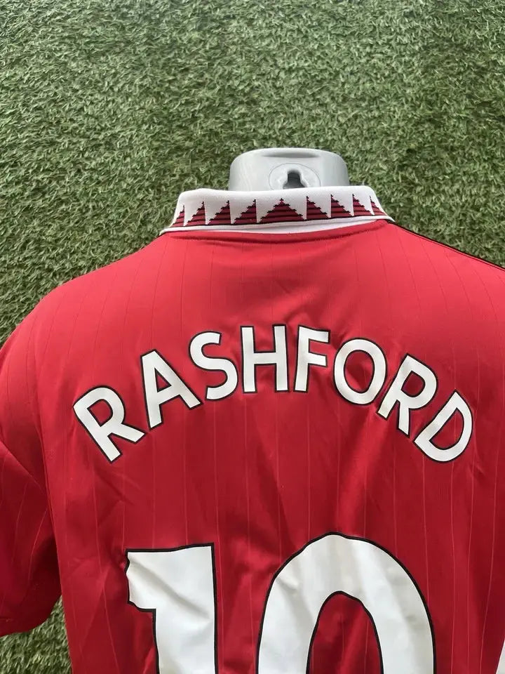 Maillot Rashford Manchester United - Au Fil Des Légendes adidas football shirt