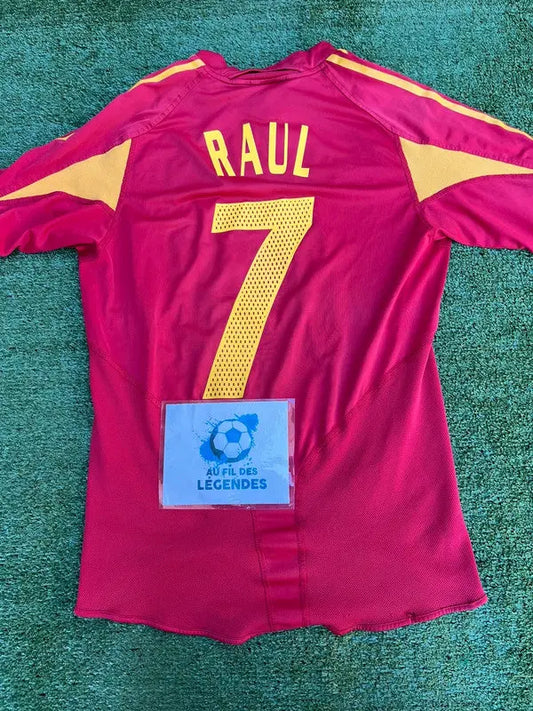 Maillot Raul Espagne Au Fil Des Légendes