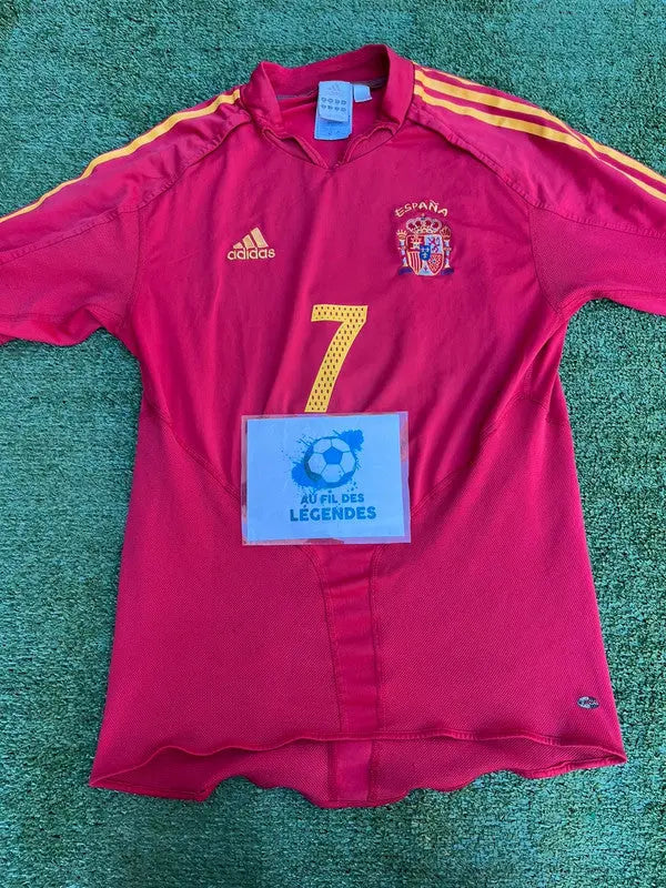 Maillot Raul Espagne Au Fil Des Légendes