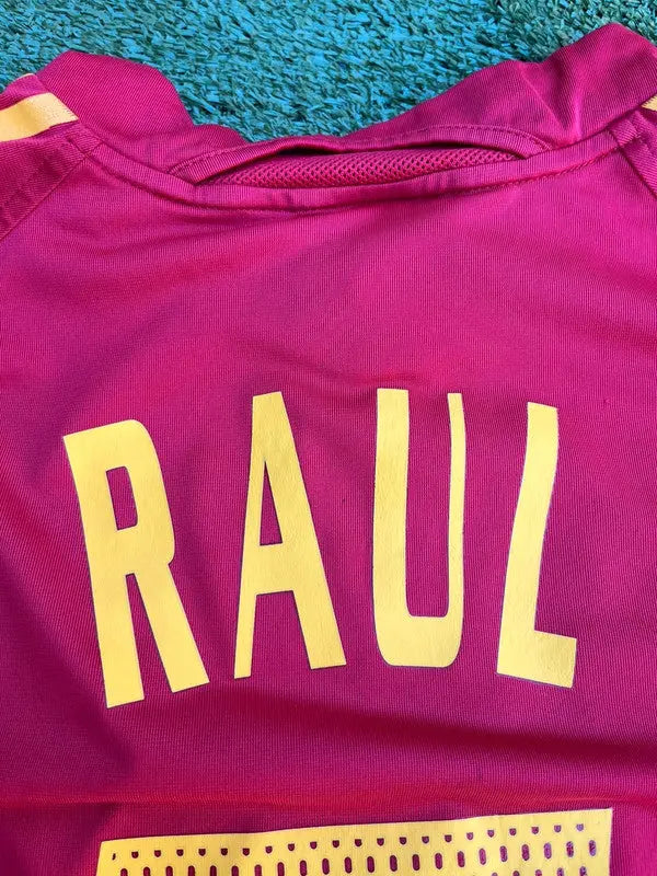 Maillot Raul Espagne Au Fil Des Légendes