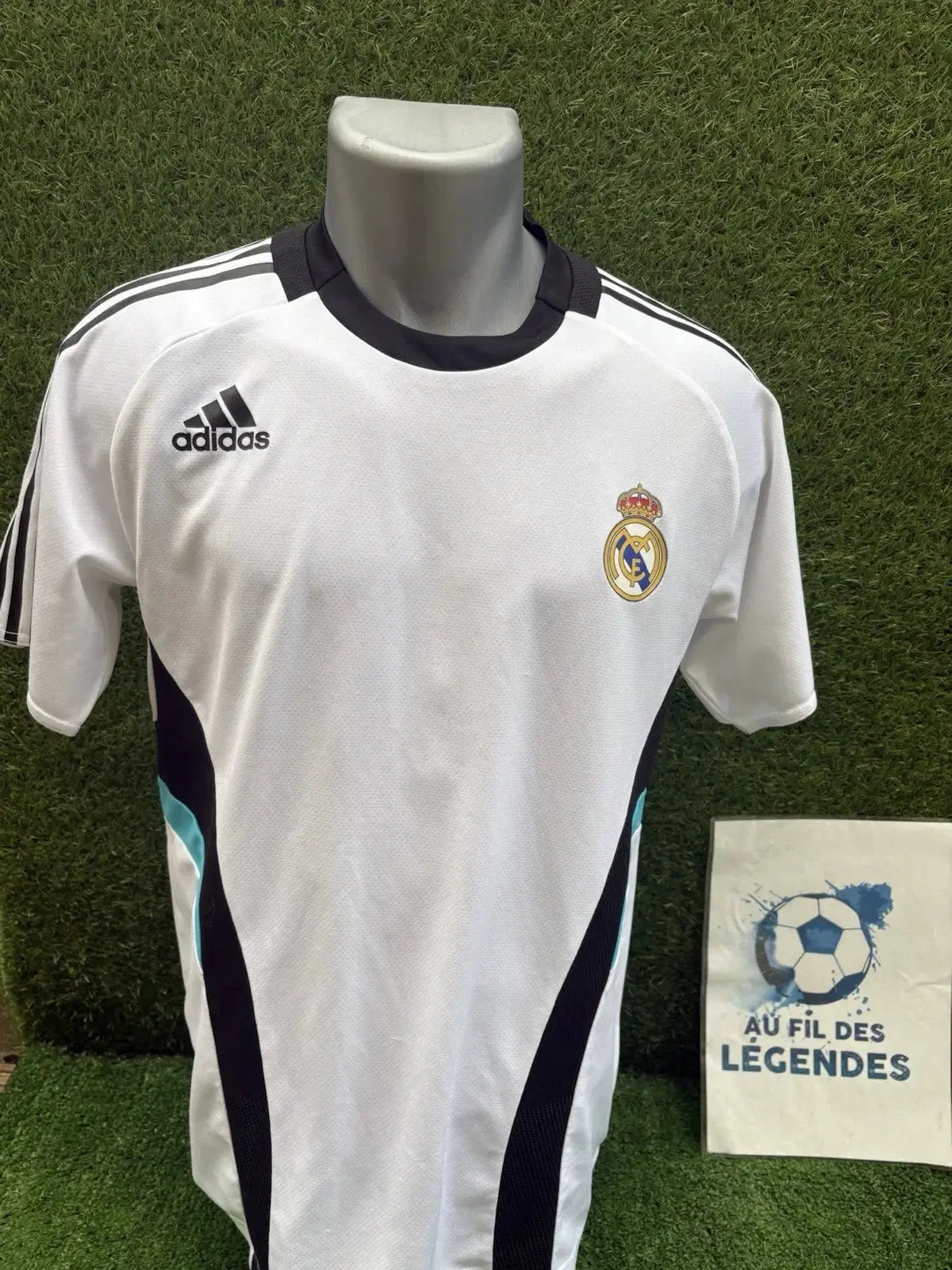 Maillot Real Madrid Training - Au Fil Des Légendes adidas football shirt vintage