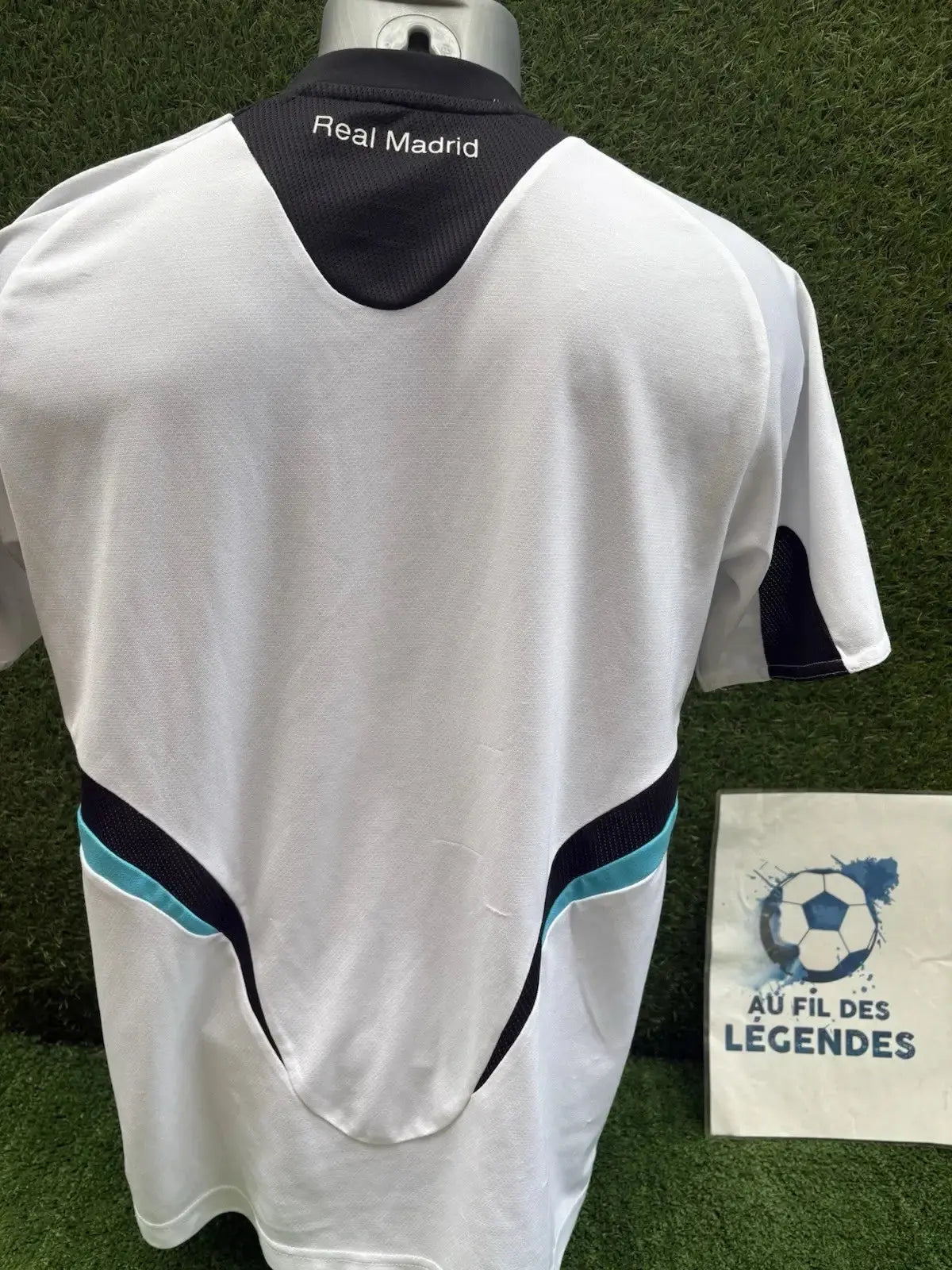 Maillot Real Madrid Training - Au Fil Des Légendes adidas football shirt vintage