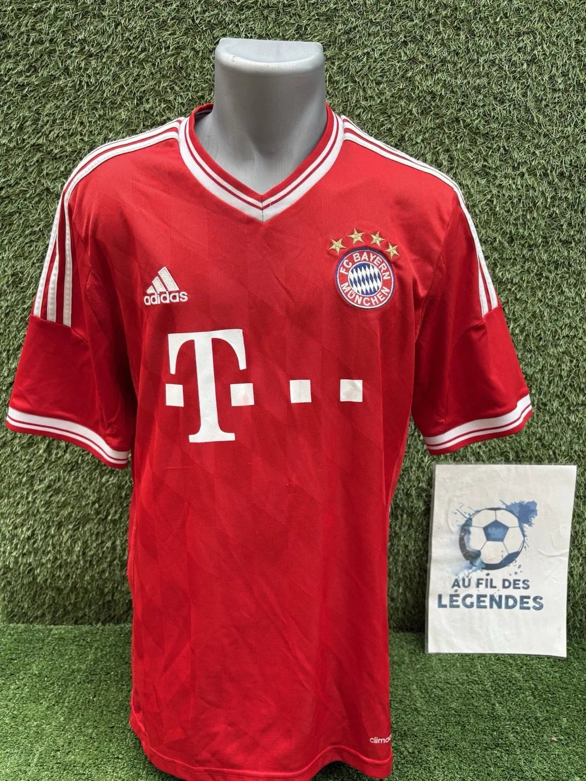 Maillot Ribéry FC Bayern Munich - home 2013 - Taille L Au Fil Des Légendes