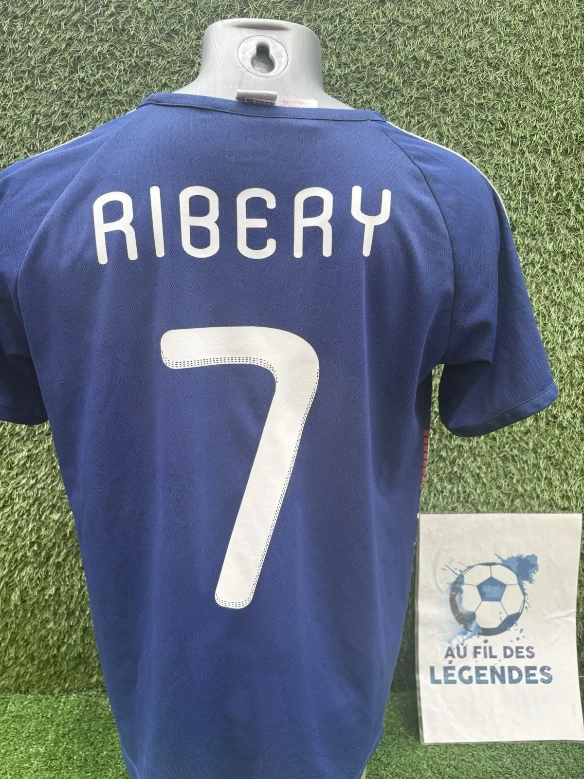 Maillot Ribéry équipe de France - home 2010 - Taille S Au Fil Des Légendes