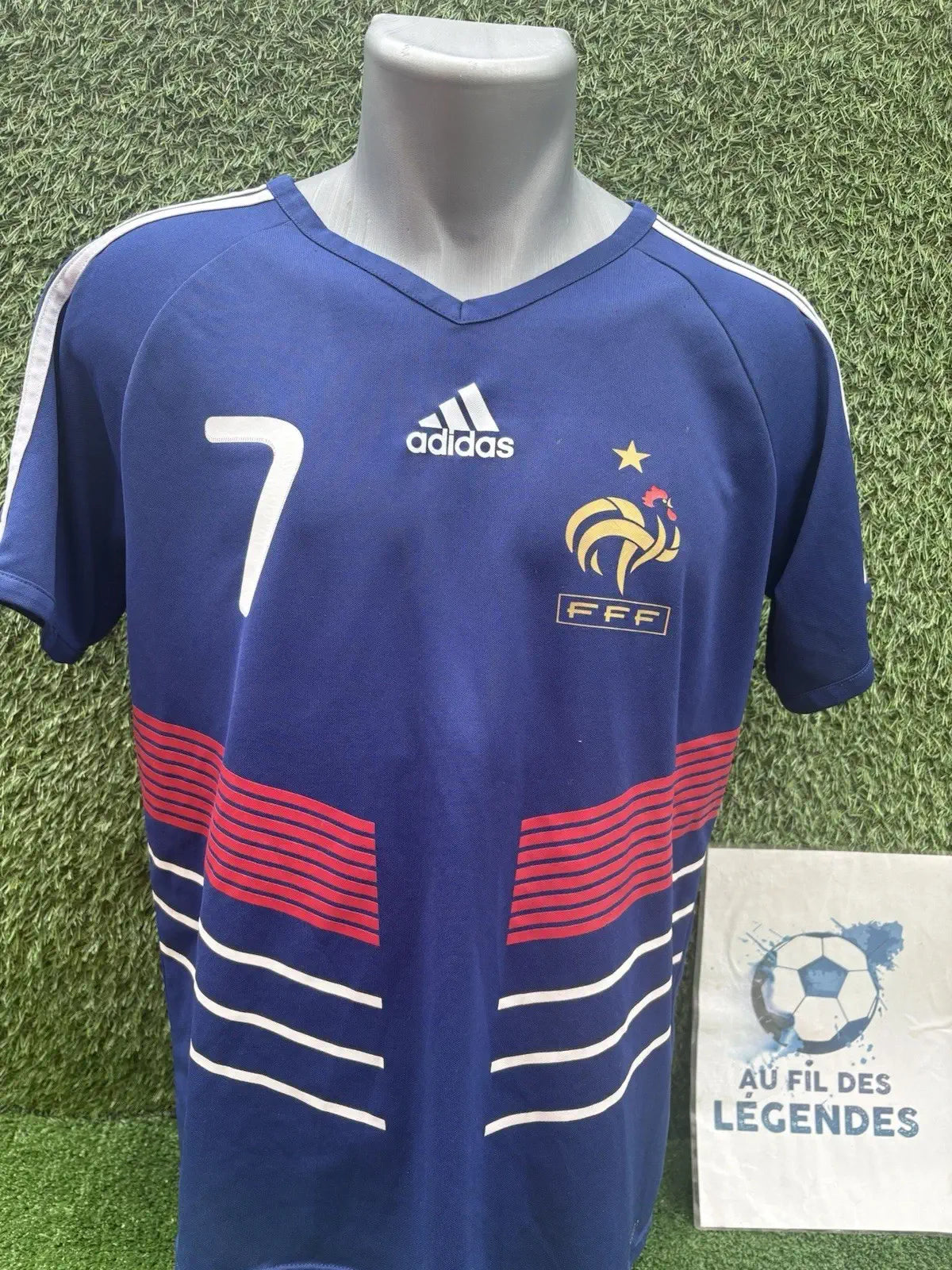 Maillot Ribéry équipe de France - home 2010 - Taille S Au Fil Des Légendes