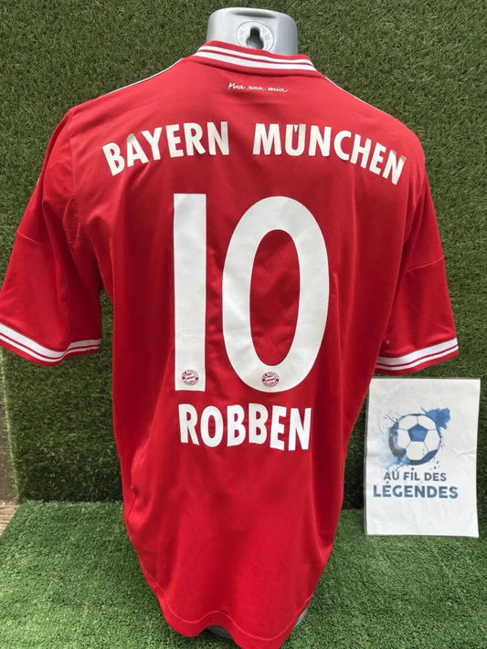 Maillot Robben Bayern Munich - Au Fil Des Légendes adidas football shirt vintage