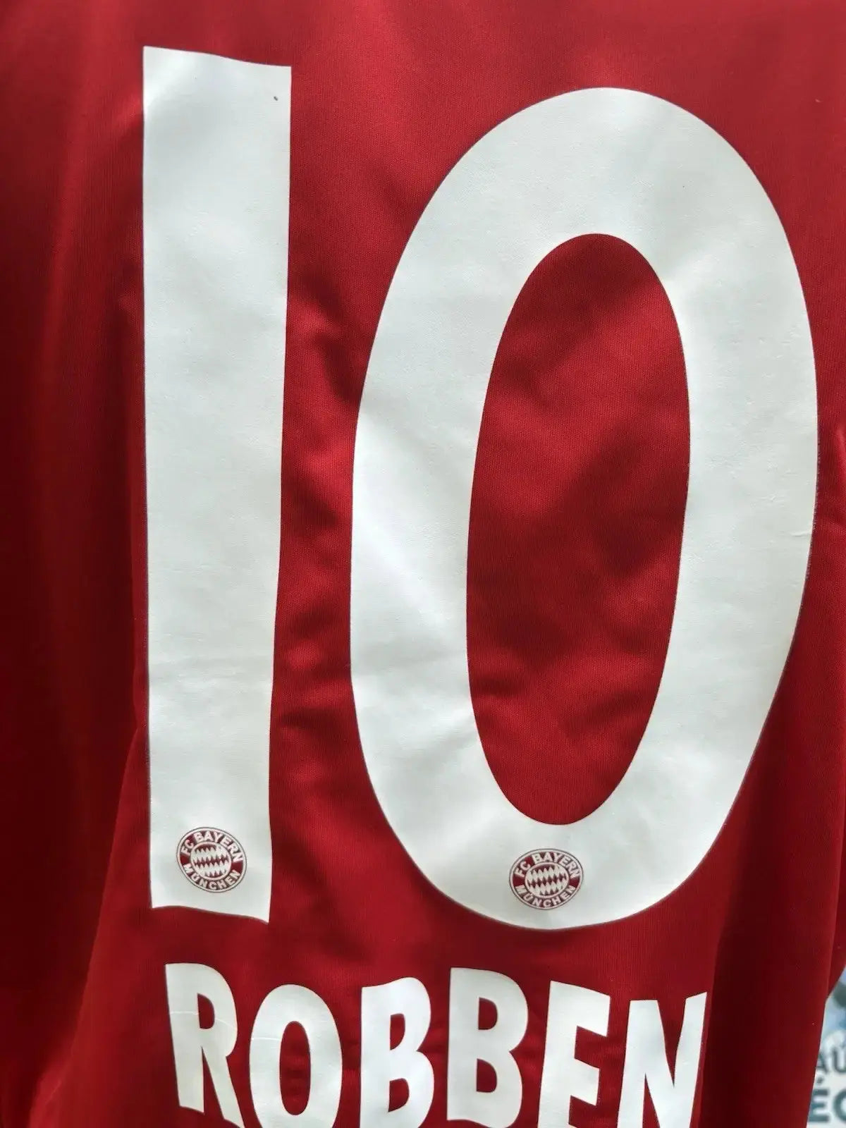Maillot Robben Bayern Munich - Au Fil Des Légendes adidas football shirt vintage