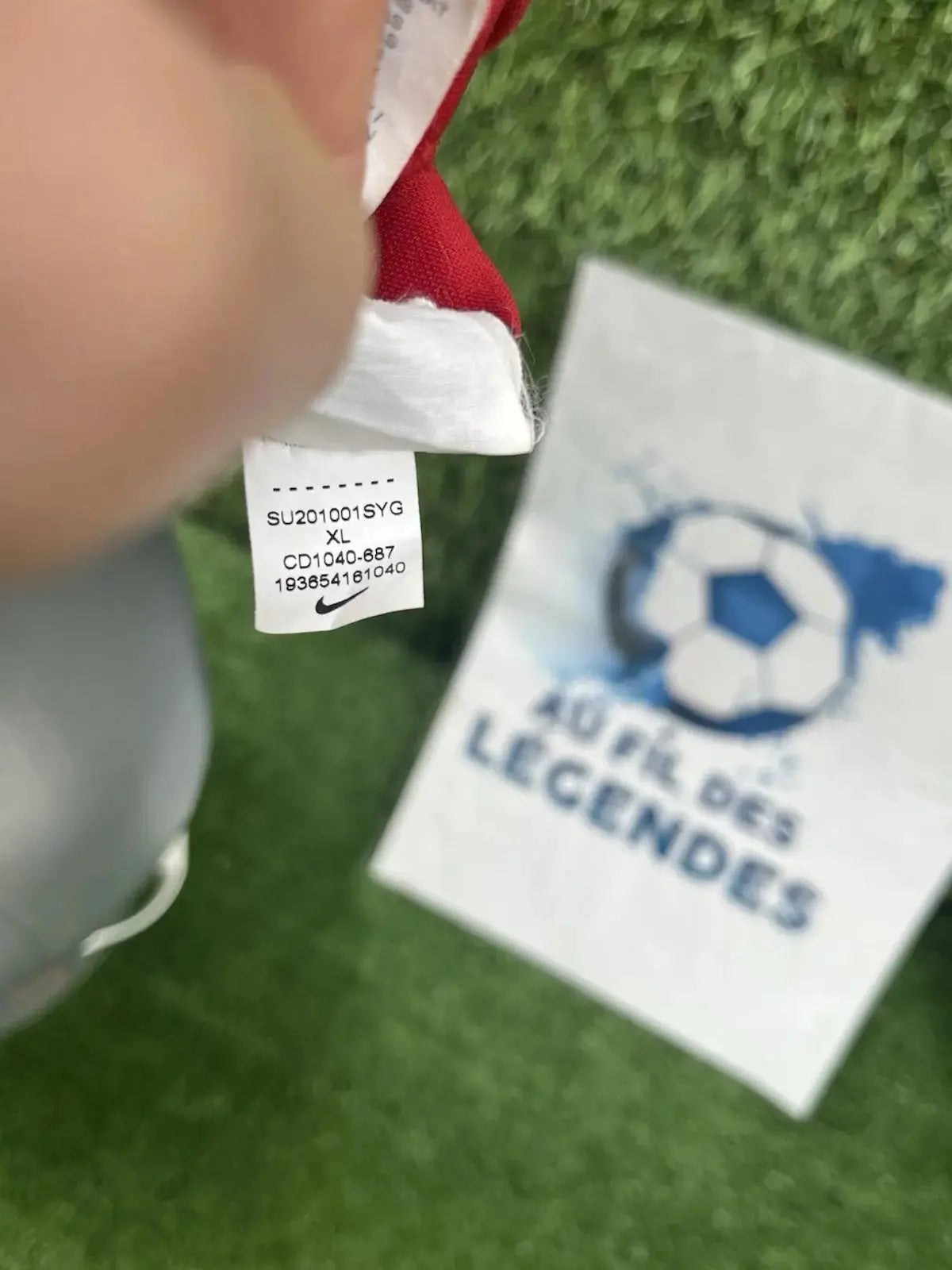 Maillot Ronaldo Portugal - Au Fil Des Légendes nike football shirt jersey authentique
