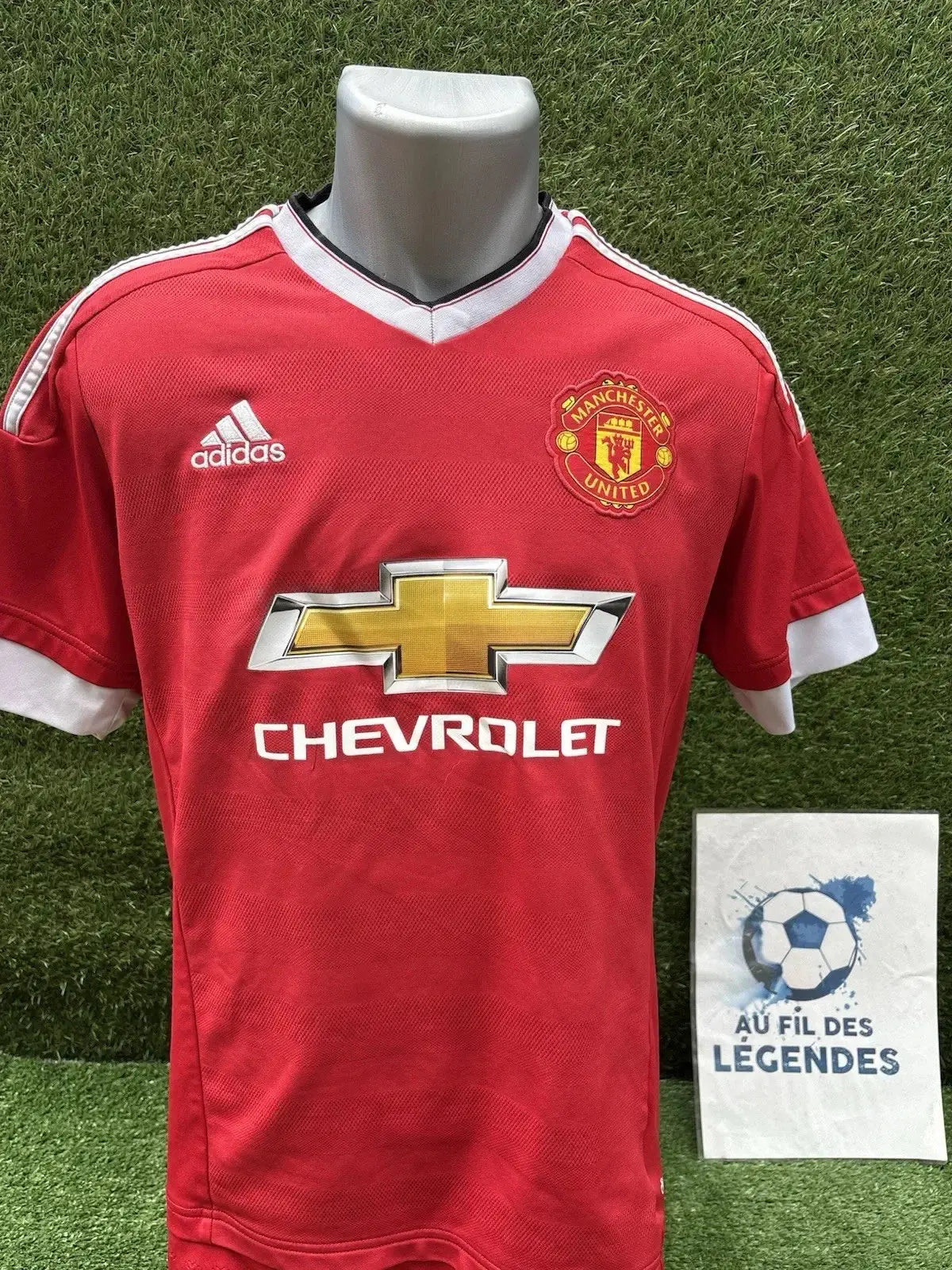 Maillot Rooney Manchesqter United Au Fil Des Légendes adidas football shirt vintage