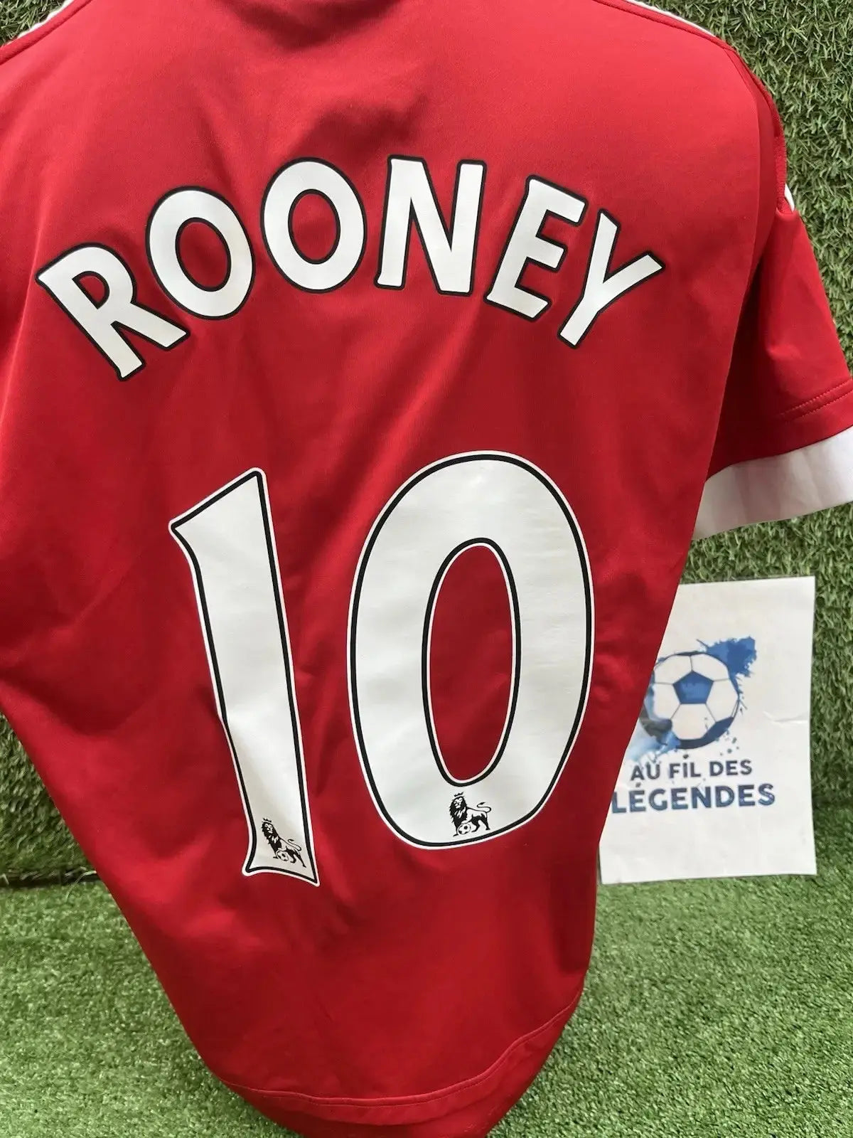 Maillot Rooney Manchester United - Au Fil Des Légendes adidas football shirt vintage