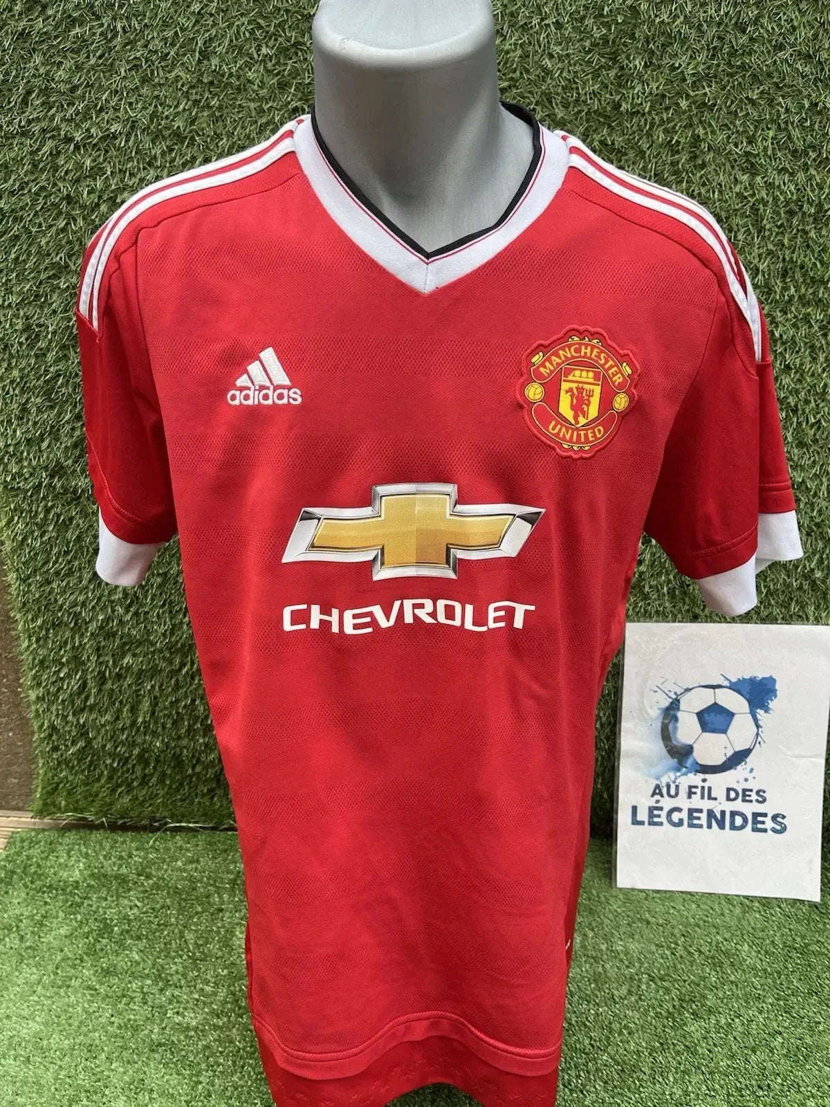 Maillot Rooney Manchester United - Au Fil Des Légendes adidas football shirt vintage
